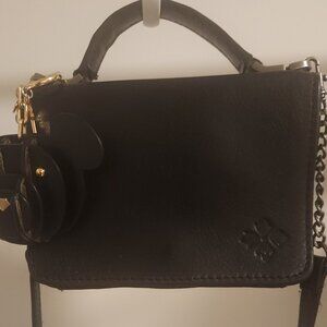 VERSATILE! Patricia Nash Leather Flap Crossbody SMALL Handbag GOOD CONDITION